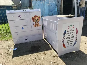 Chest of Drawers With Baby Cot