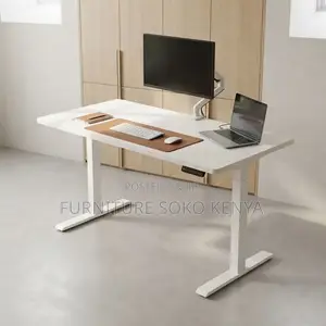 Office Desk; 1.4 Meter Height Adjustable Electric PC Gaming Table