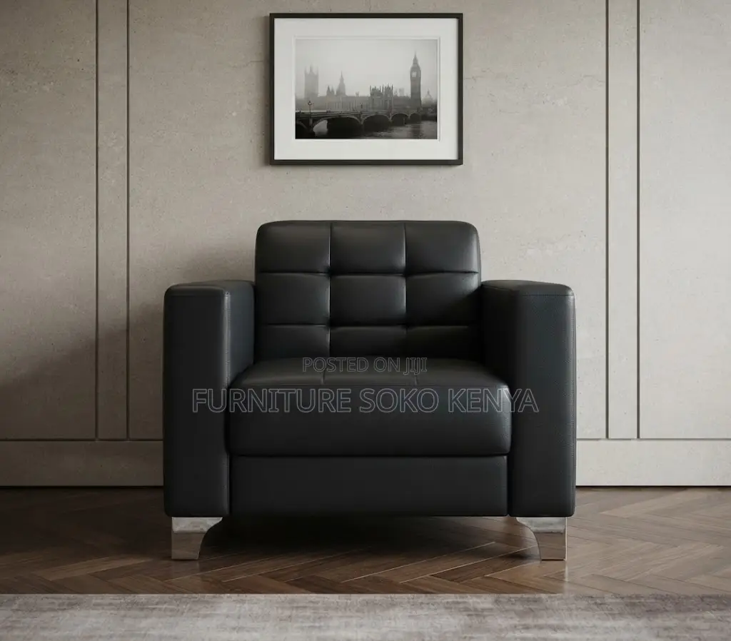 Sofas; Single Seater Imported Sofa With Armrest