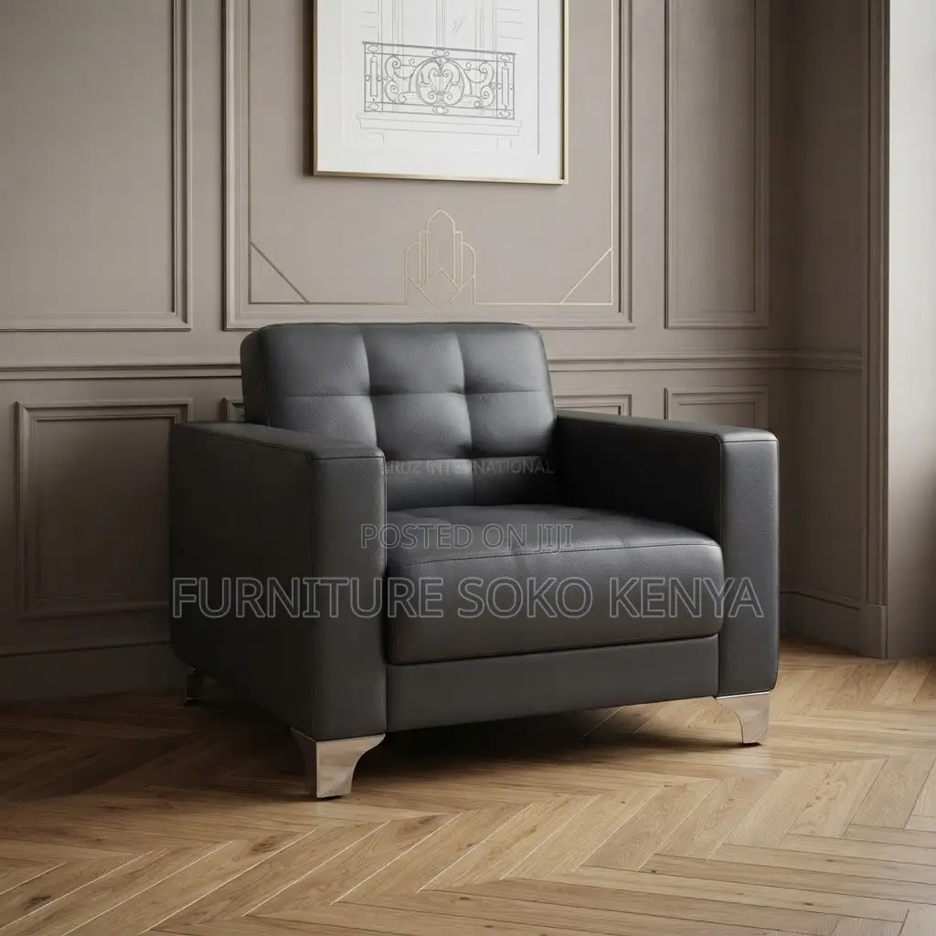 Sofas; Single Seater Imported Sofa With Armrest