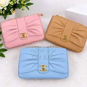 Elegant Ruched Chain Bag