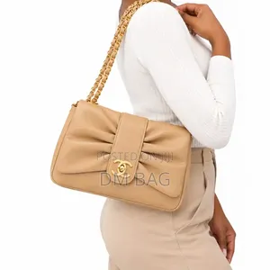 Elegant Ruched Chain Bag