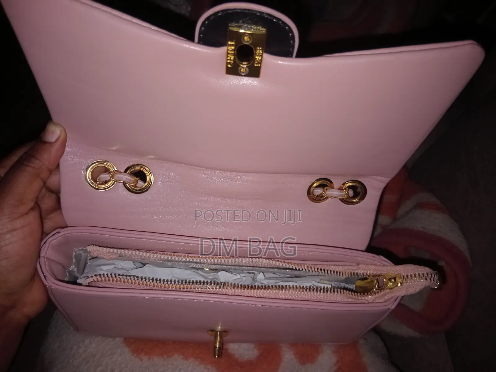 Elegant Ruched Chain Bag