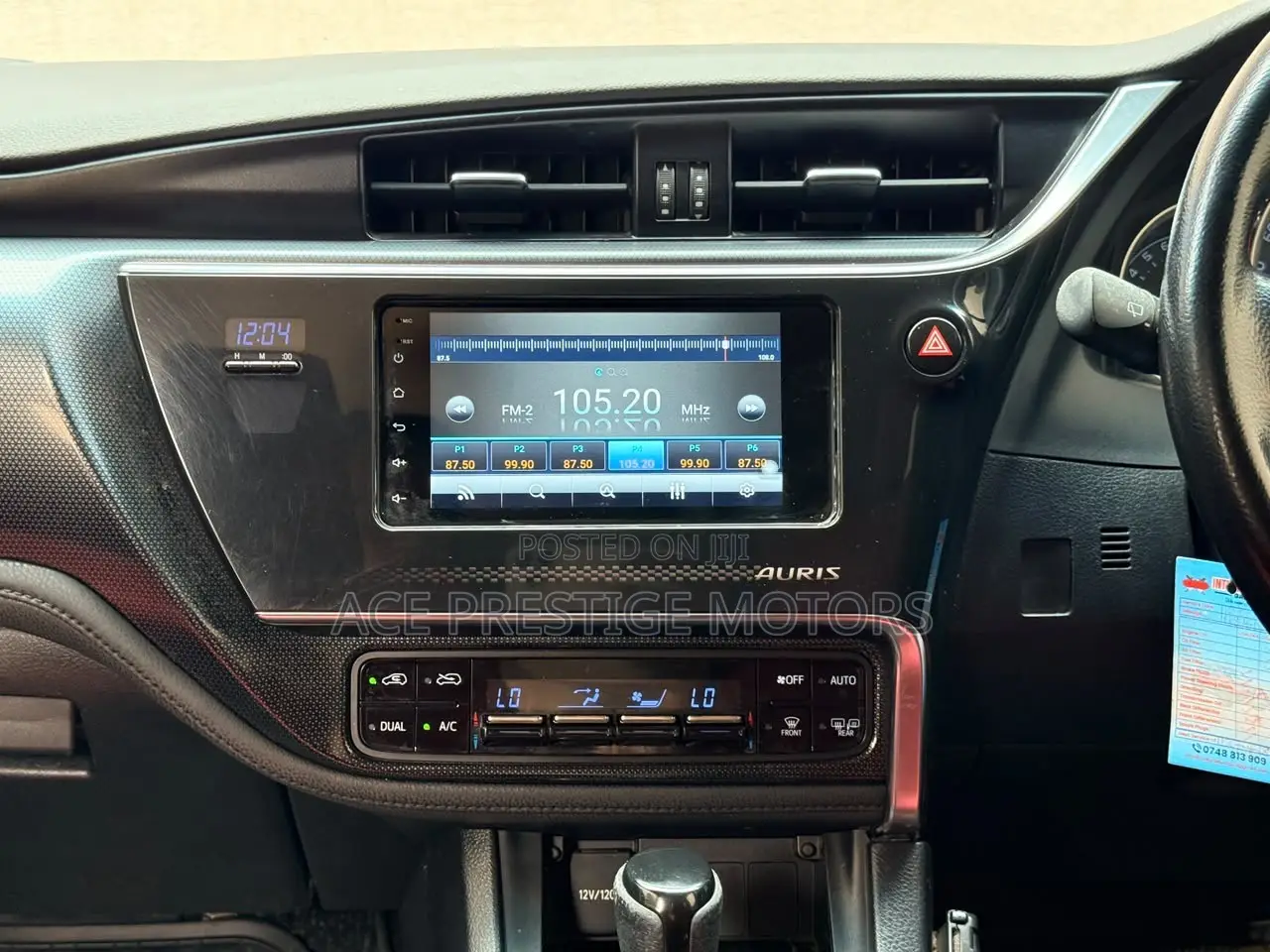 Toyota Auris 2014 Red