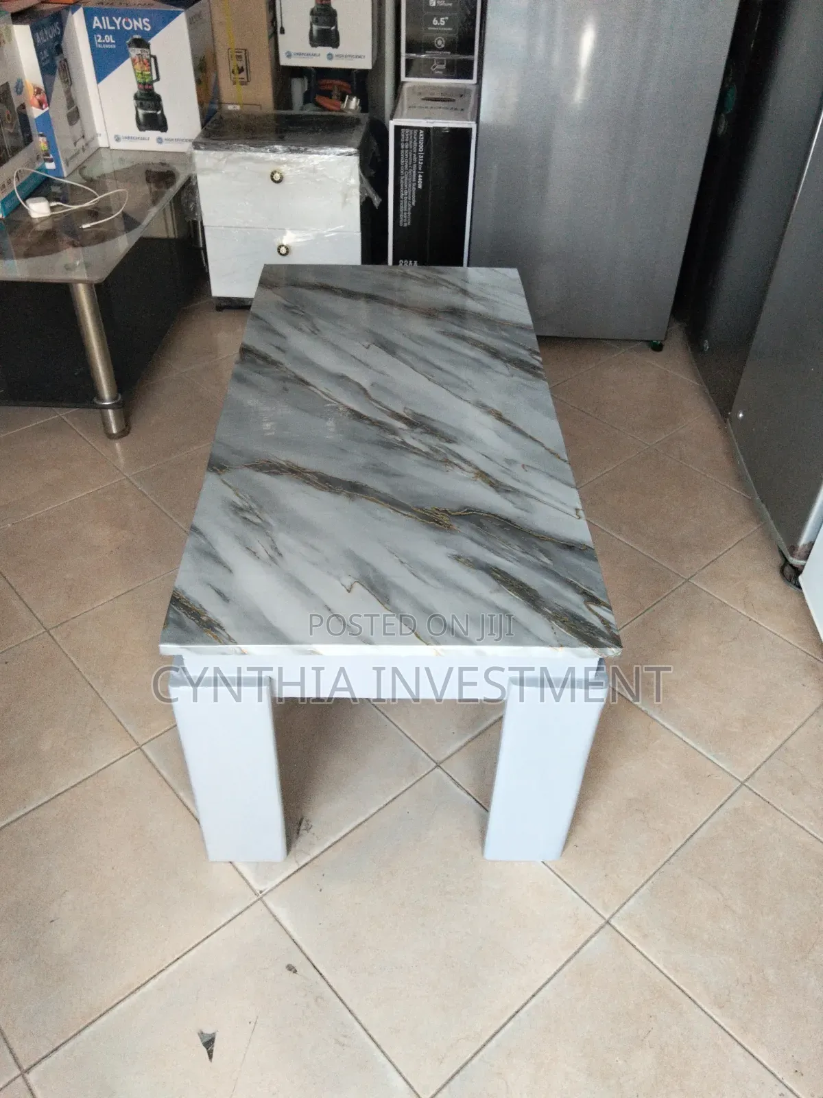 Gray Coffee Table