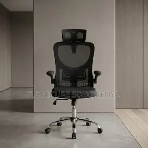 Office Chairs; Ergonomic Mesh Seat With Flipping Arms.