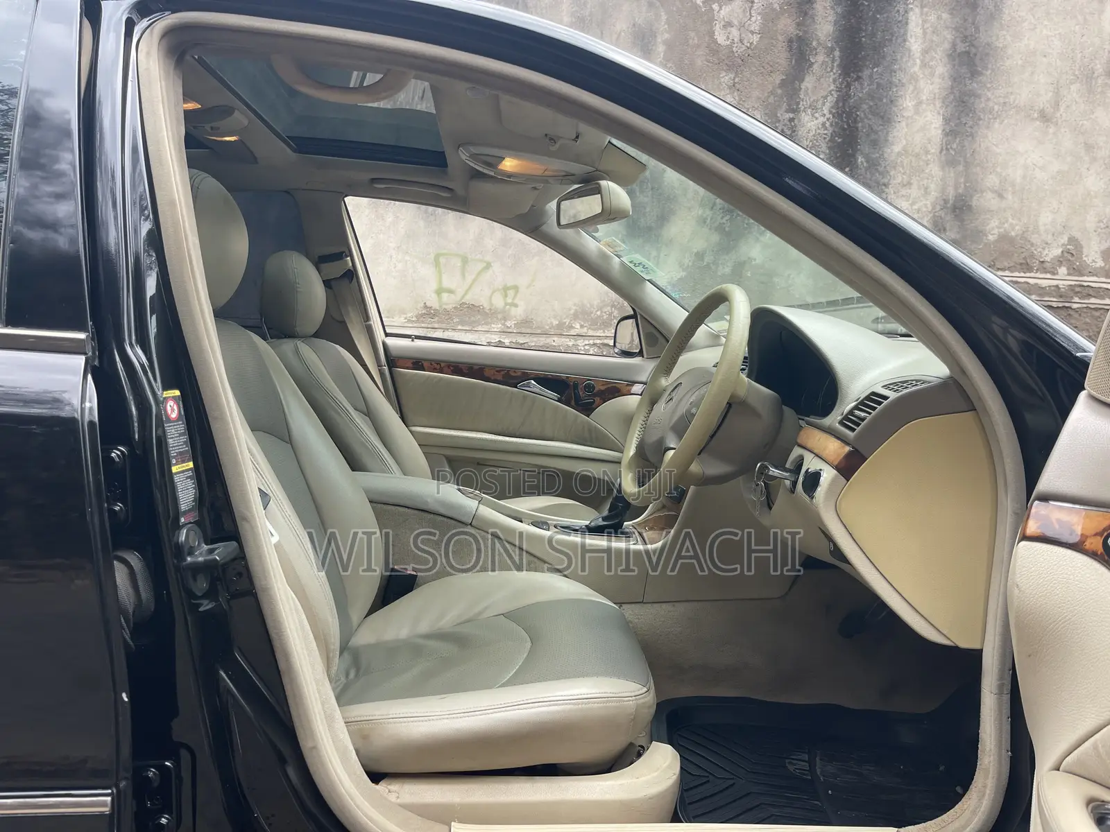 Mercedes-Benz E320 2004 Black