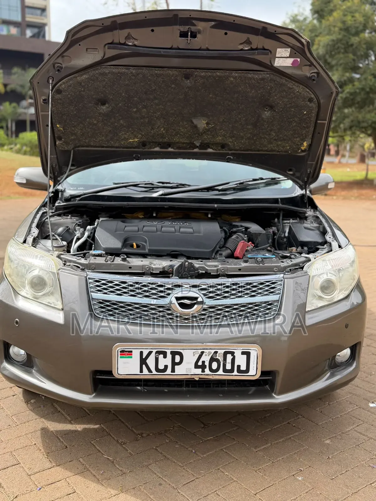 Toyota Corolla Fielder 2011 Gray