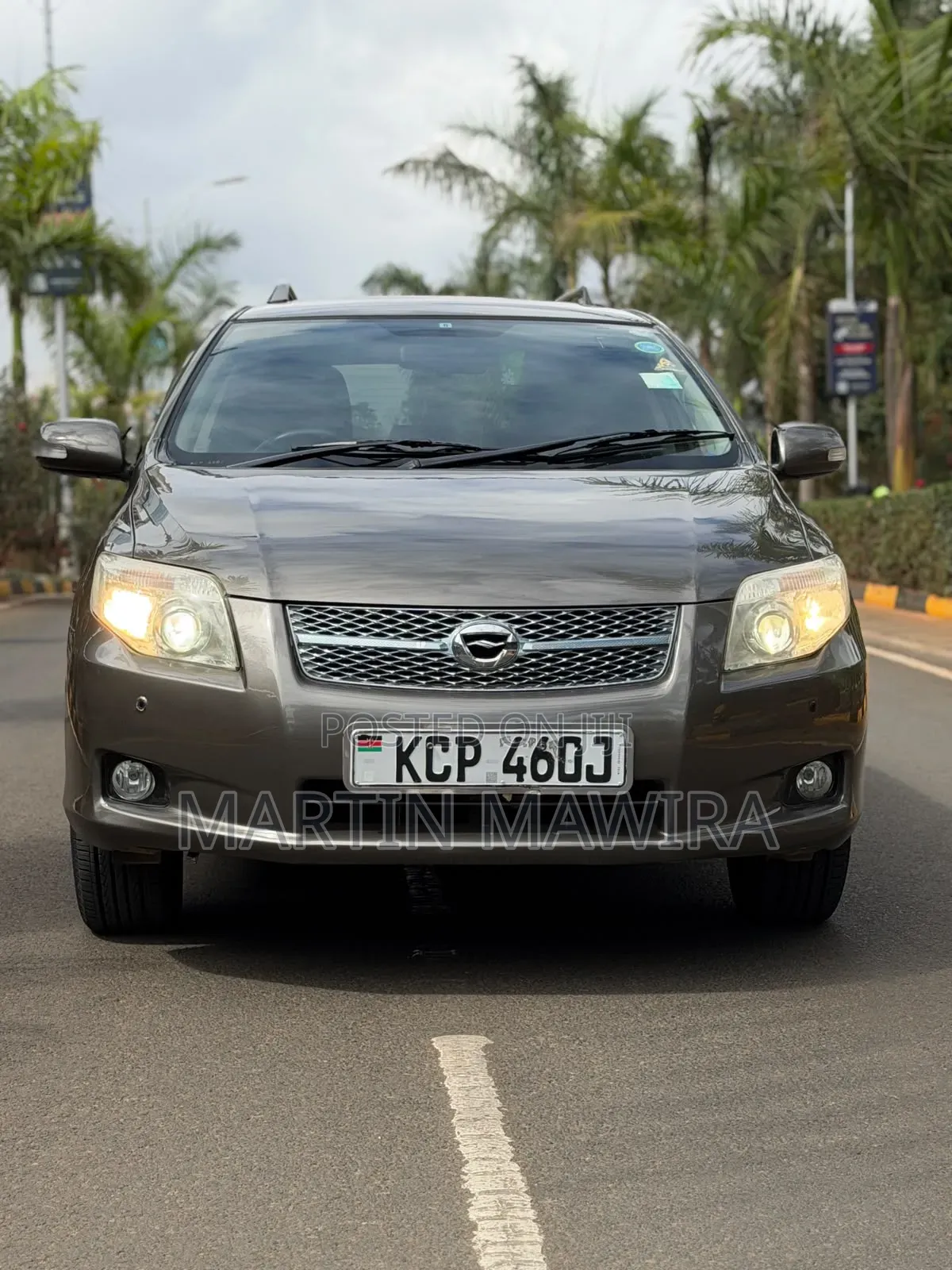 Toyota Corolla Fielder 2011 Gray