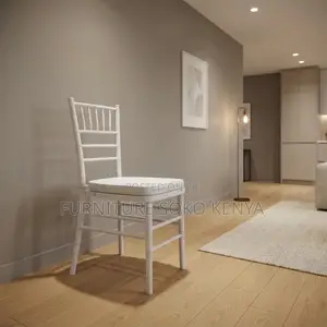 Home Chair: Elegant Plastic Wedding Chair