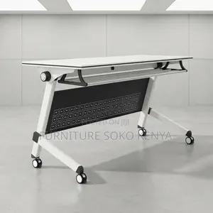 Office Table; Foldable Modern Rectangular Writing Desk