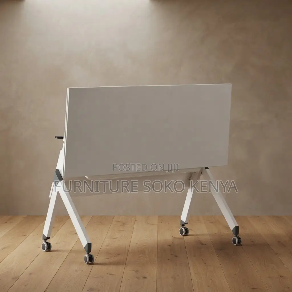Office Table; Foldable Modern Rectangular Writing Desk