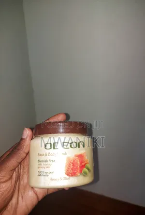 Odeon Honey & Olive Face and Body Scrub