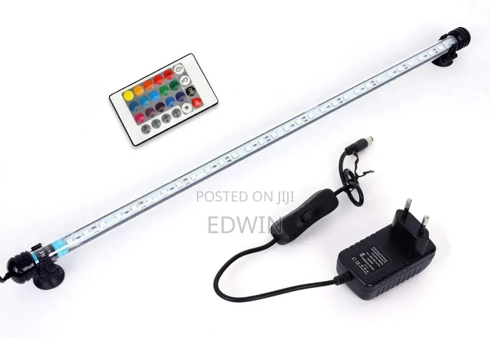 Aquarium Lighting, LED Lamp, 57cm Waterproof With Remote Control (RGB)