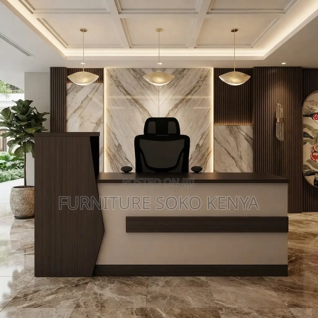 Reception Desk; 180CM Front Imported Executive Reception Table
