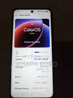 Oppo A60 256 GB Blue