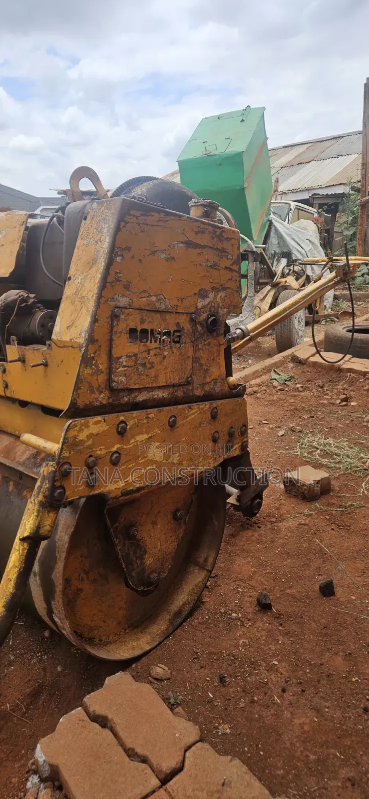 BOMAG Single Drum Compactor for Hire Thika