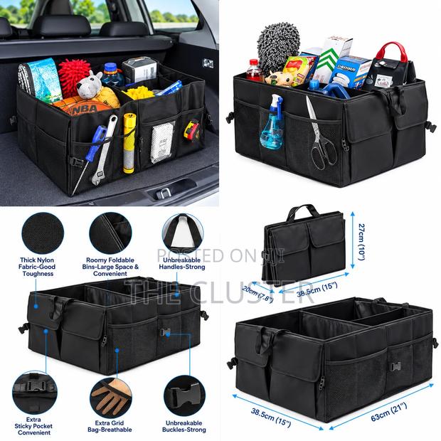 Large Capacity Car Boot Organizer - thumbnail 2