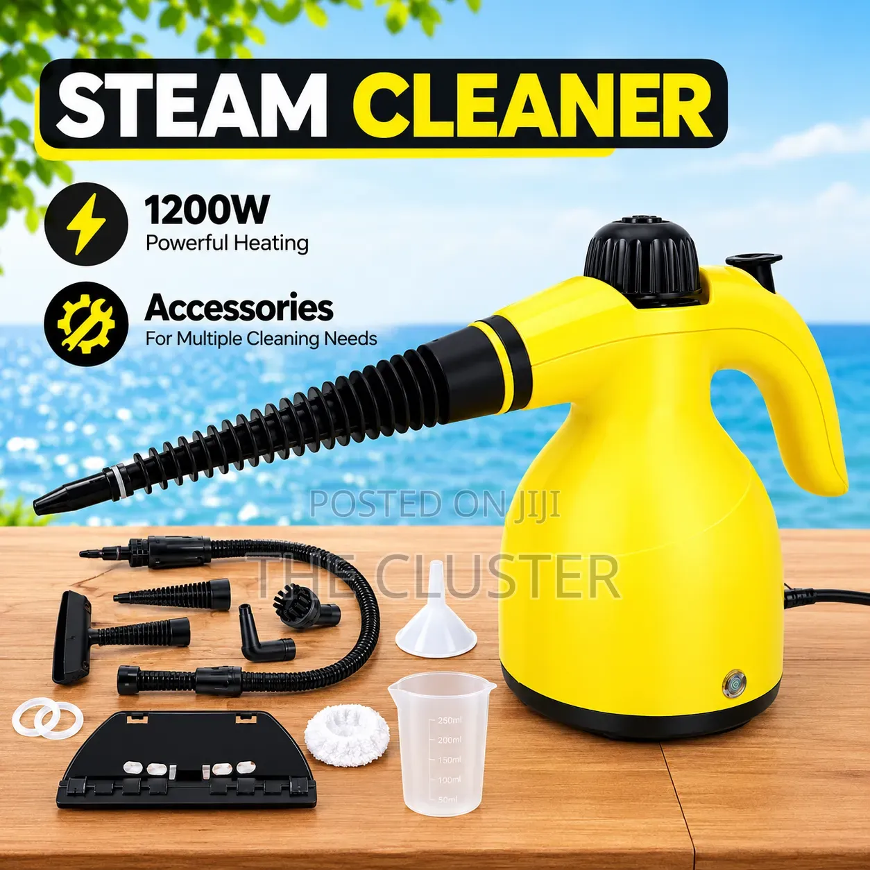 220V Handheld High Temperature Steam Cleaner Sterilization