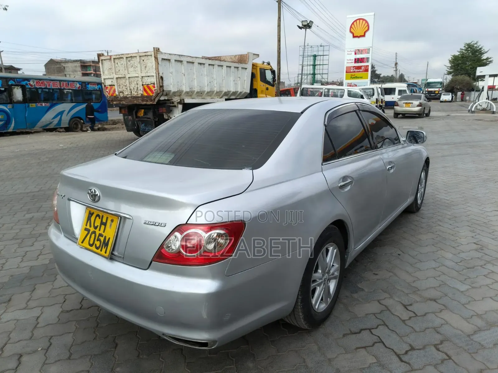Toyota Mark X 2008 Silver