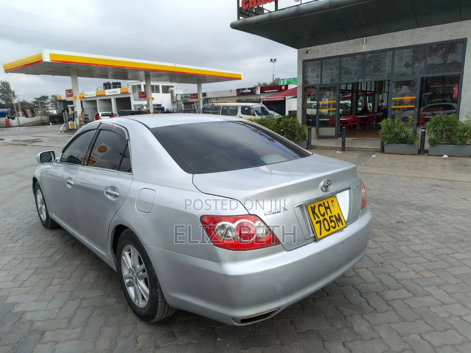Toyota Mark X 2008 Silver
