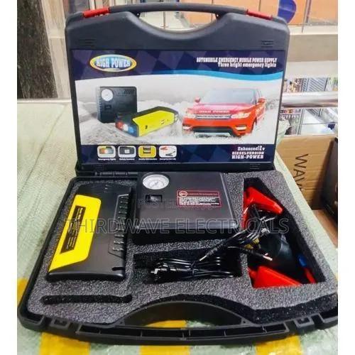 High Power Portable Car Jump Starter Kit With Tyre Inflator