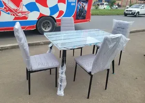 Four Set Glass Dining Set