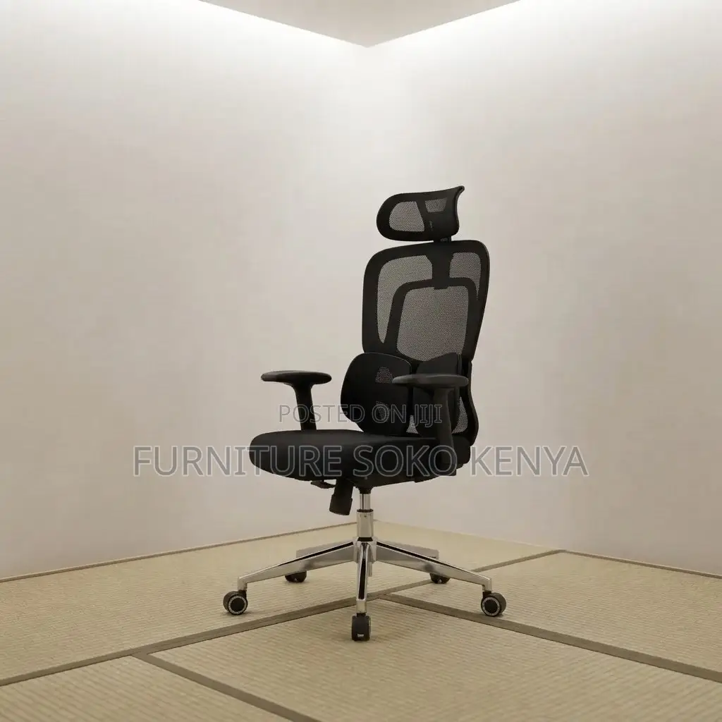 Office Chairs; Orthopedic High-Back Ergonomic Executive Chair
