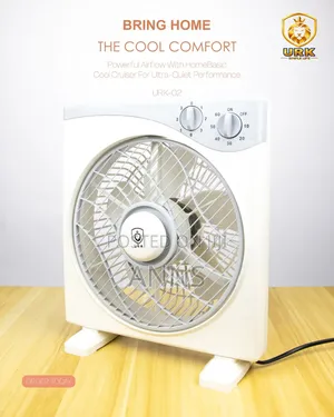 URK-02 Ultra Quiet Table Fan With Timer