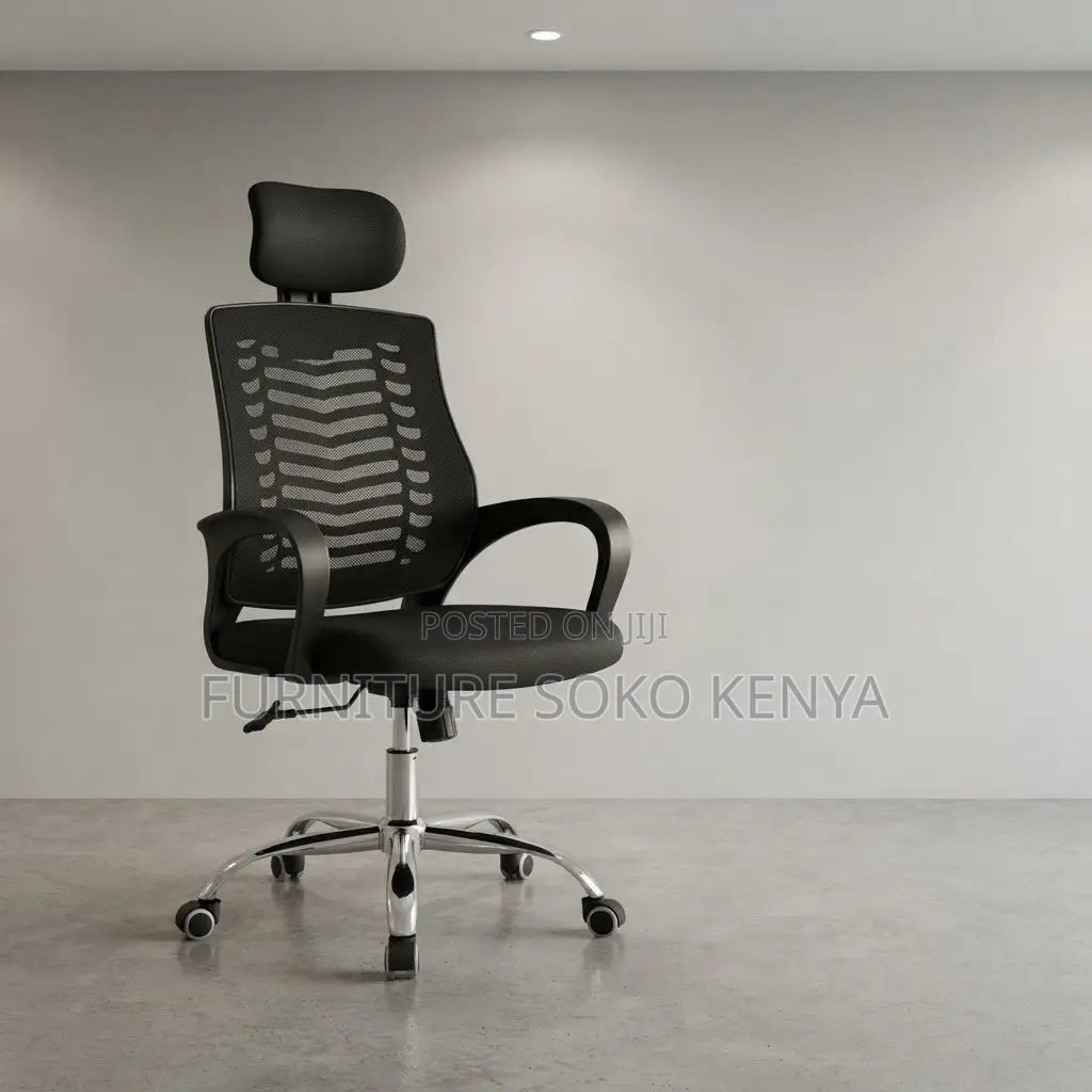 Office Chairs; Swivel Headrest Secretary Chair.
