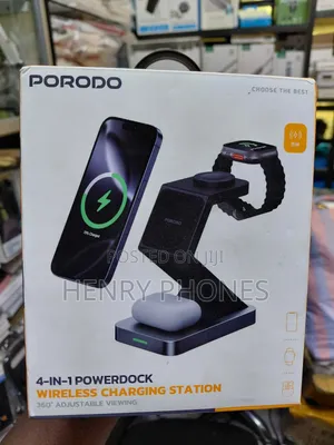 Porodo 4-in-1 Powerdock Wireless Charging Station