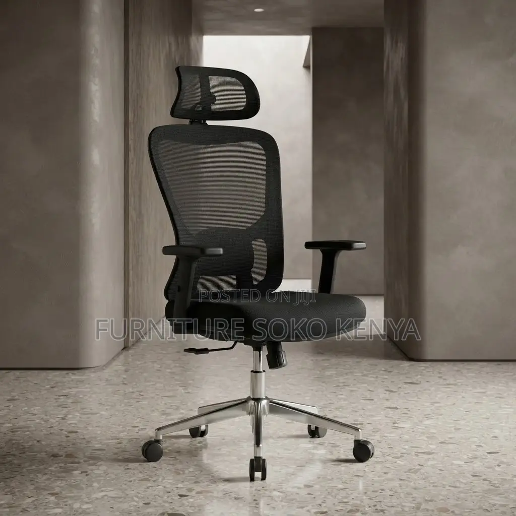 Office Chairs; Orthopedic High-Back Mesh Ergonomic Urban Chair