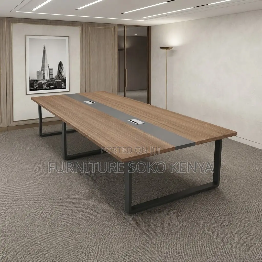 Boardroom Table; 2.4 Meter 8-10 Seater Office Boardroom Table