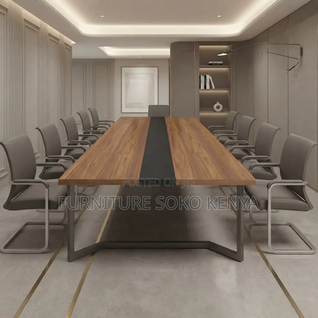Boardroom Table; 2.4 Meter 8-10 Seater Office Boardroom Table
