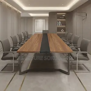 Boardroom Table; 2.4 Meter 8-10 Seater Office Boardroom Table