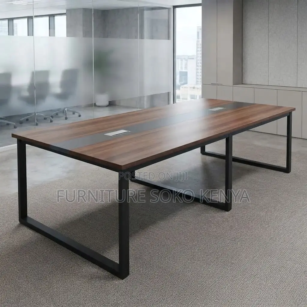 Boardroom Table; 2.4 Meter 8-10 Seater Office Boardroom Table