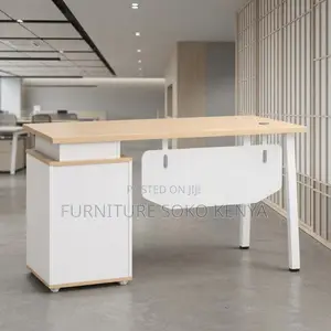 Office Desk:1200mm Office Solid Wood Secretary Desk