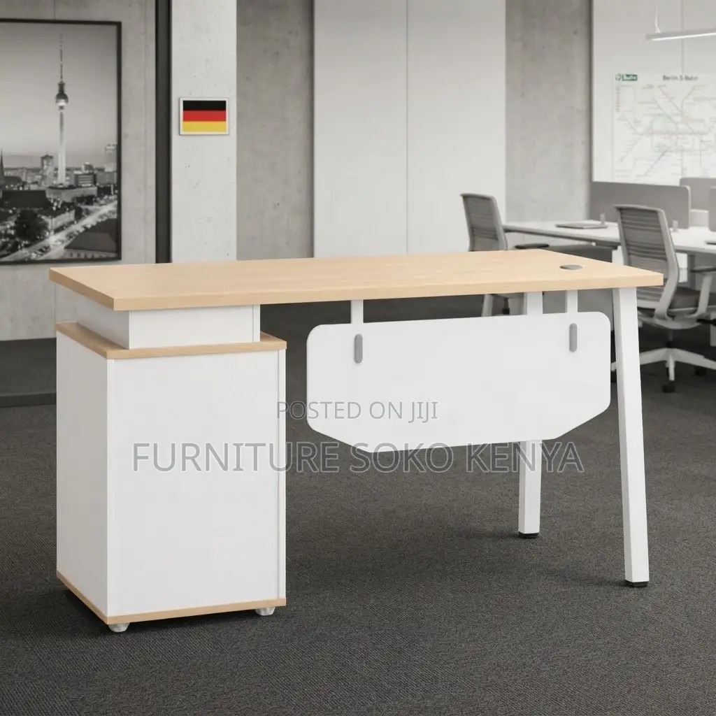 Office Desk:1200mm Office Solid Wood Secretary Desk