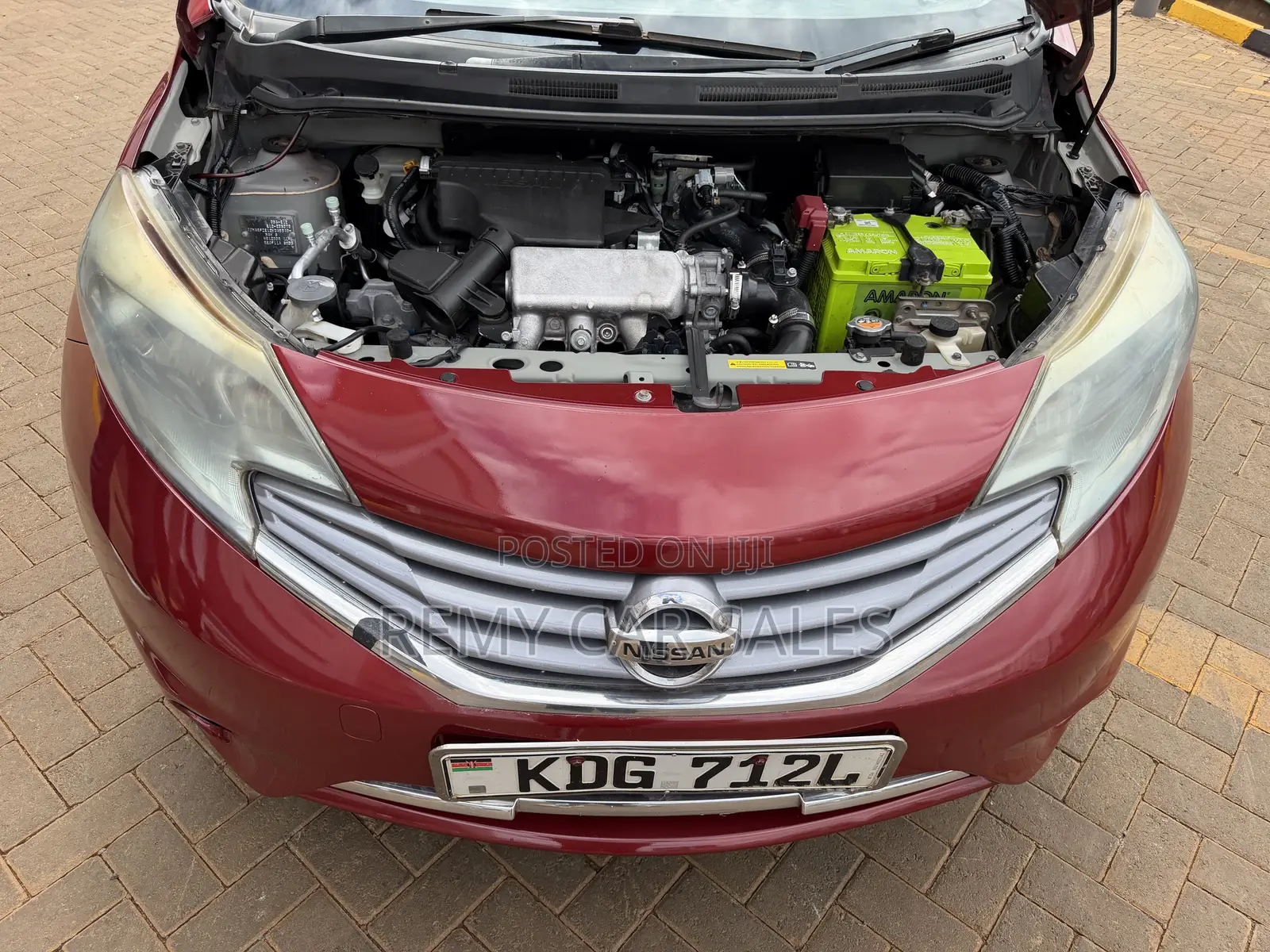Nissan Note 2015 Maroon