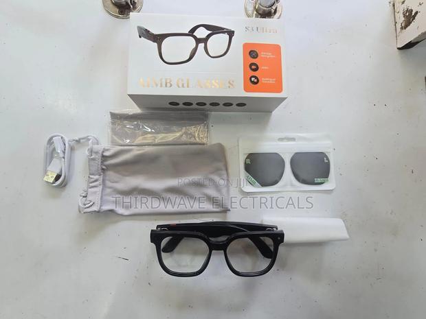 S3 AI Video Recording 5mp Smart Glasses With Wifi/Camera Bt