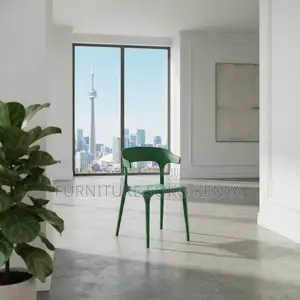 Home Chair; Space Plastic Dining Chair for Compact Homes