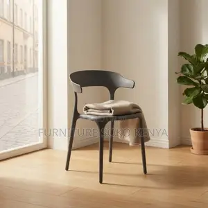 Home Chair; Space Plastic Dining Chair for Compact Homes