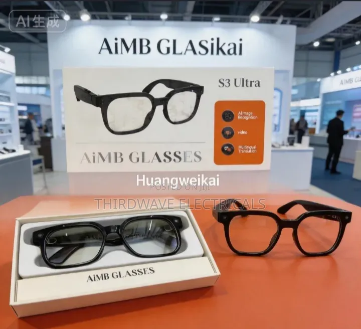 Quality S3 Smart AI Glasses With Wifi/Camera BT
