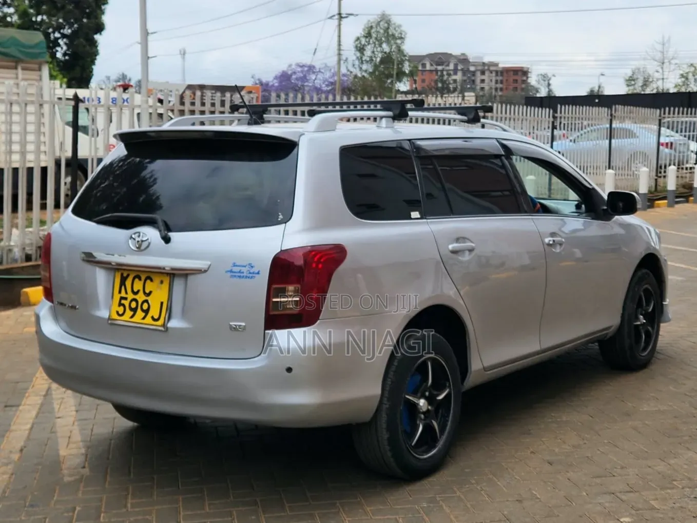 Toyota Corolla Fielder 2008 Silver
