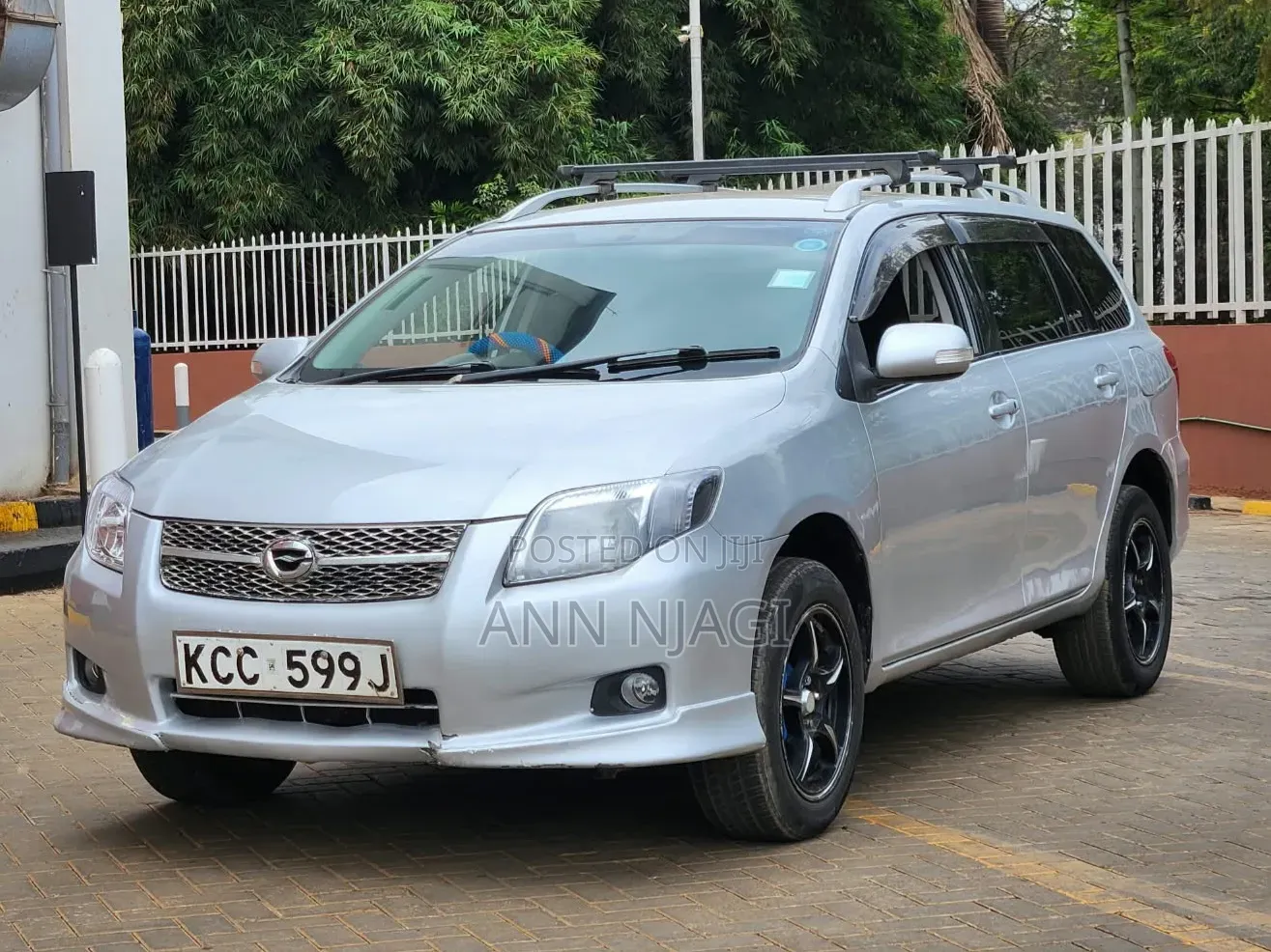Toyota Corolla Fielder 2008 Silver