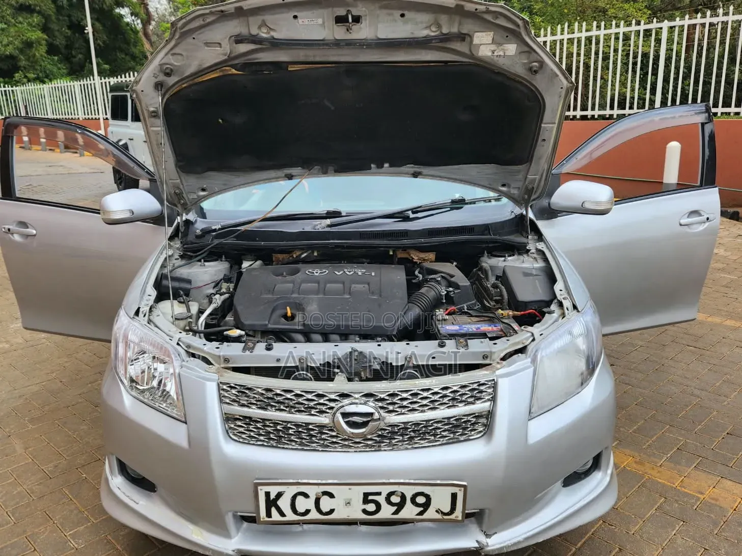 Toyota Corolla Fielder 2008 Silver