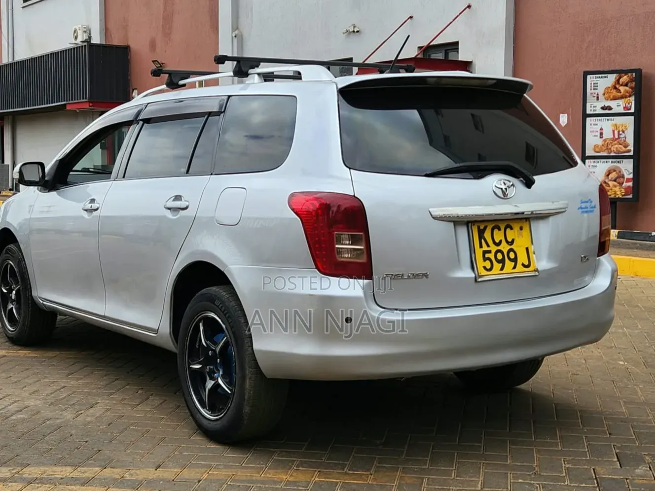 Toyota Corolla Fielder 2008 Silver