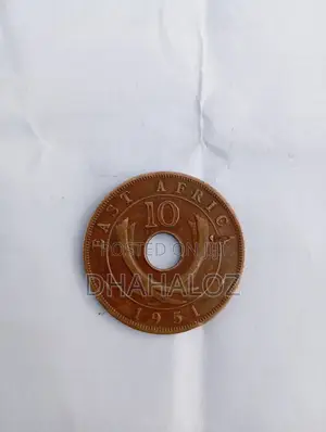 East Africa 10 Cent 1951 Rare Coin