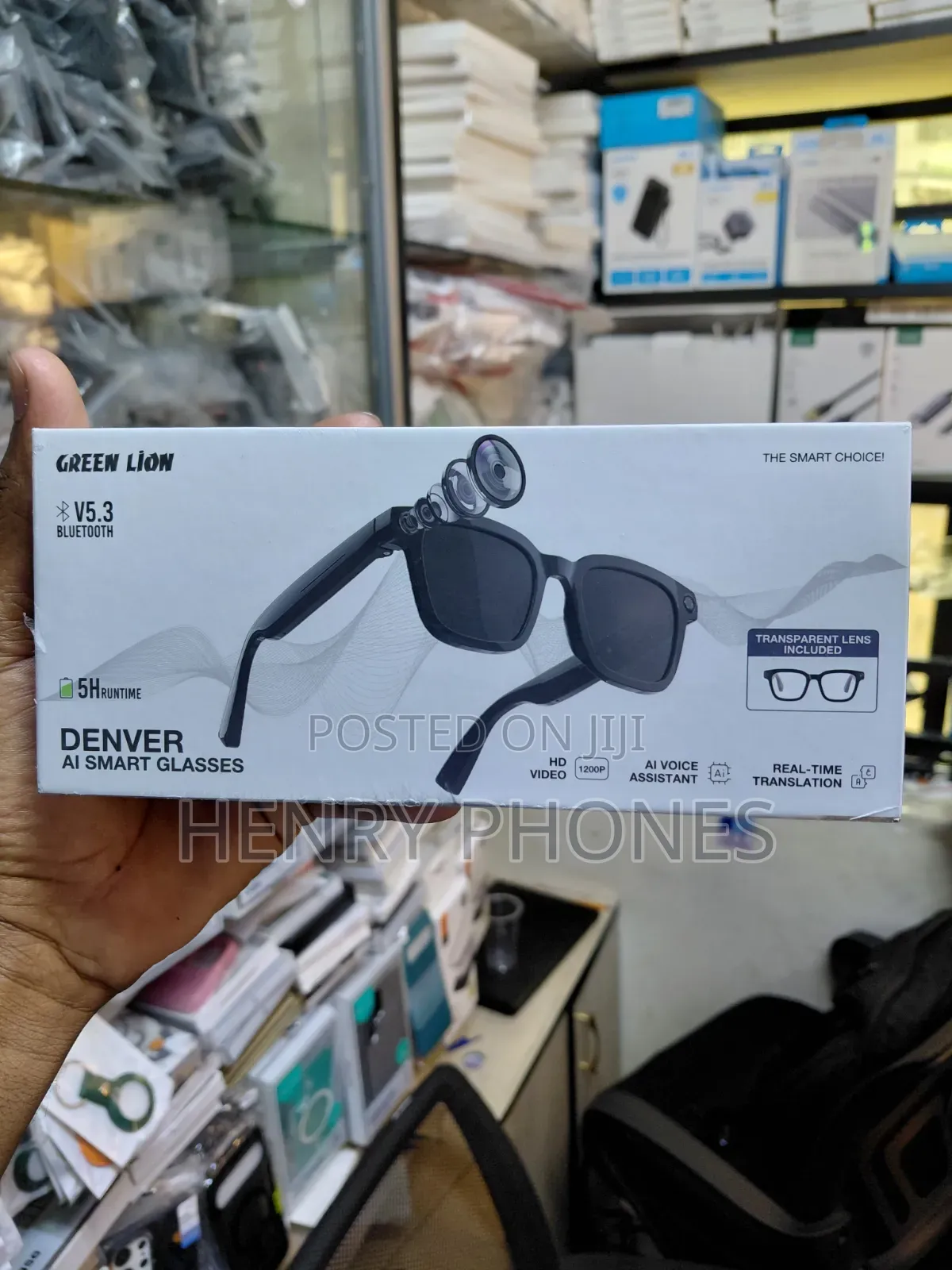 Green Lion Denver Ai Smart Glasses