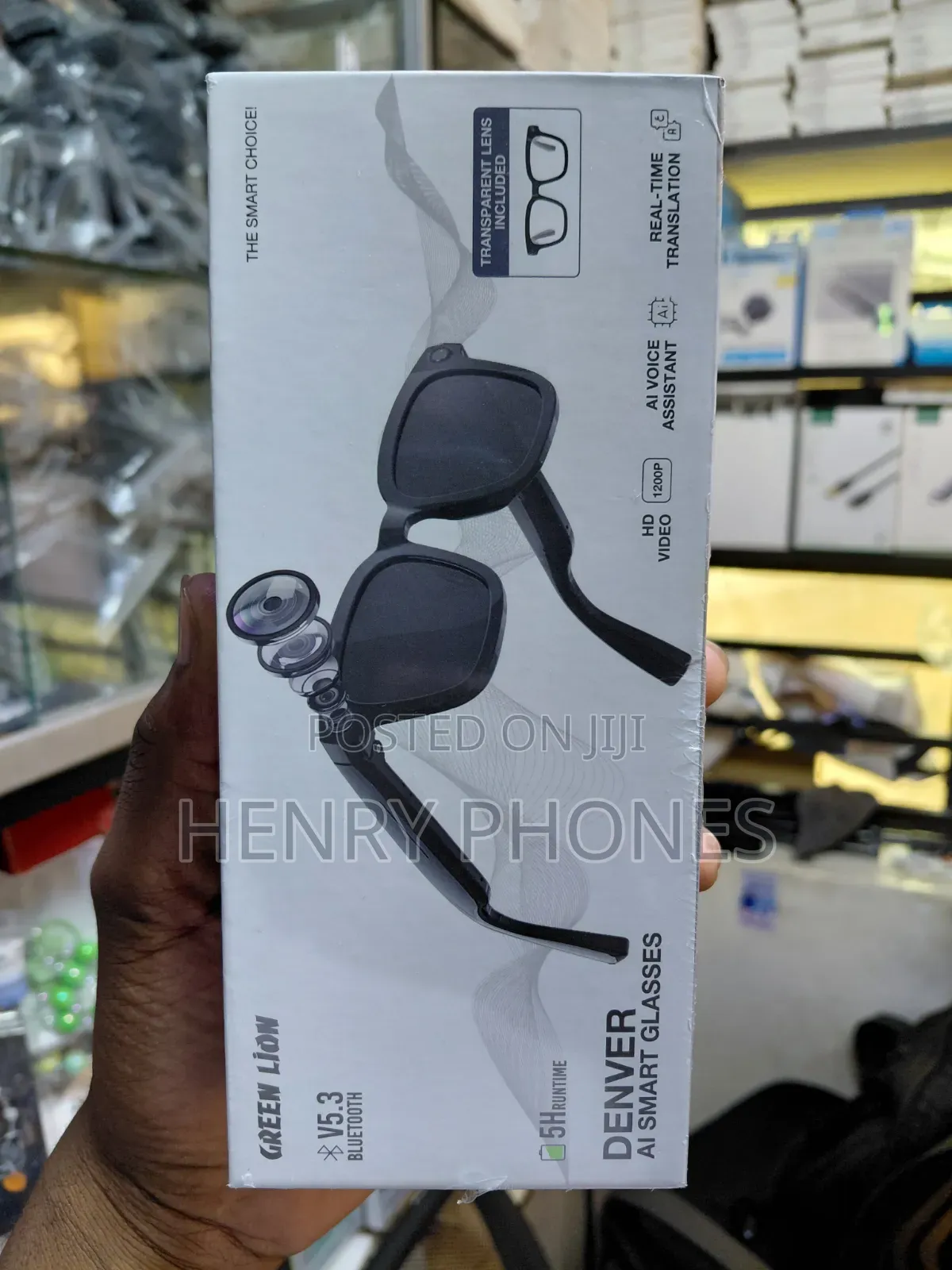 Green Lion Denver Ai Smart Glasses